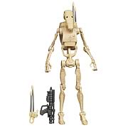 Star Wars 2012 Vintage Battle Droid Figure, Not Mint